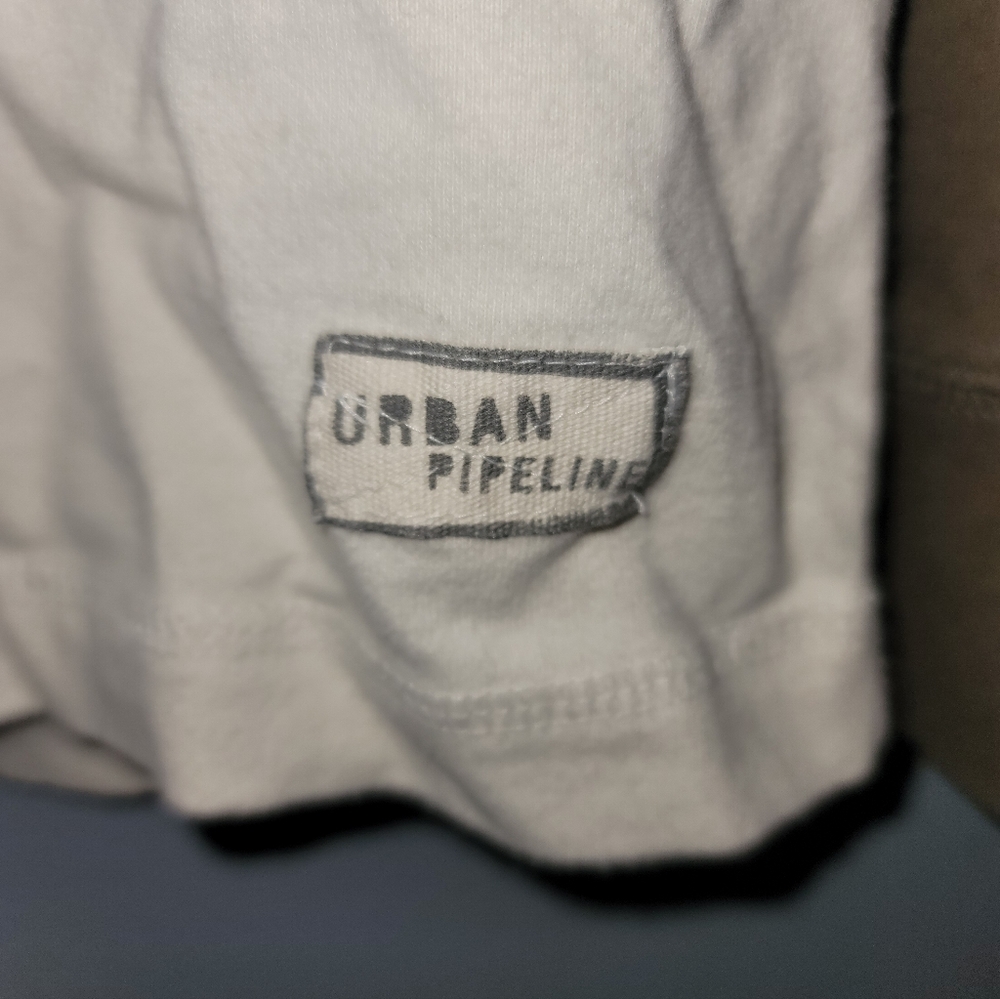 Urban Pipeline Classic Long Sleeve Ragland White Tee